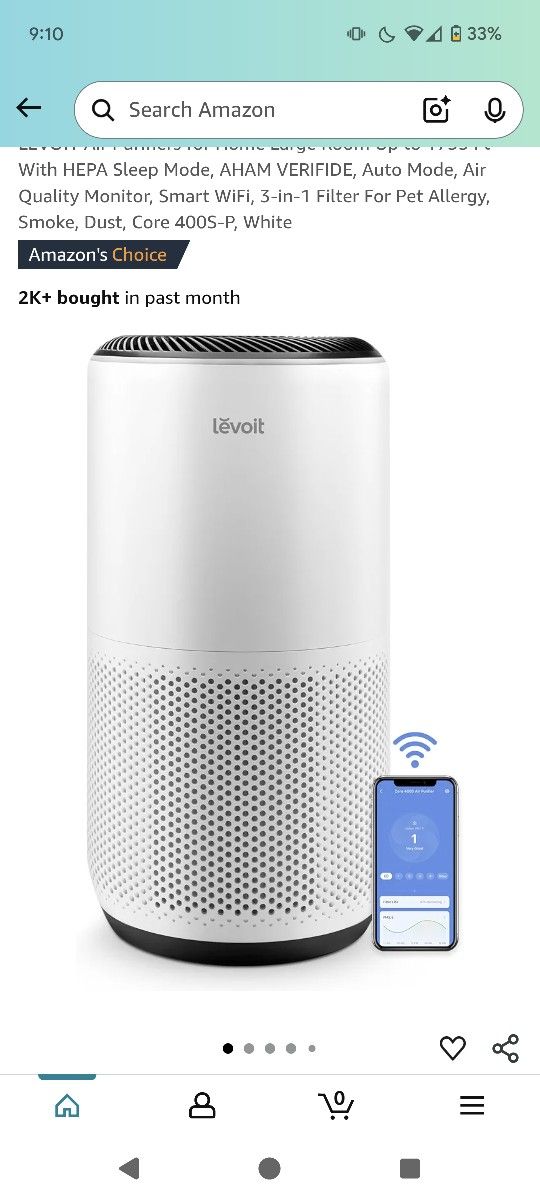 Levoit Core 400s Air Purifier