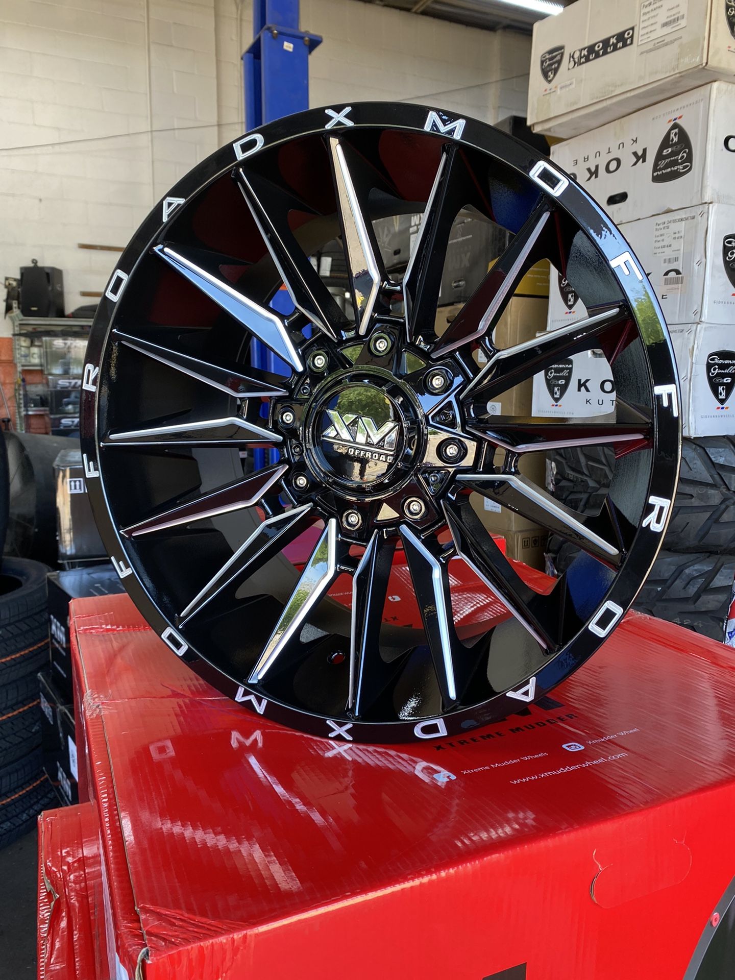 20x10 Offroad Wheels 6lug Chevy Ford With Tirez