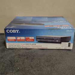 Colby DVD Player With Progressive Scan Features A Sleek Black Design