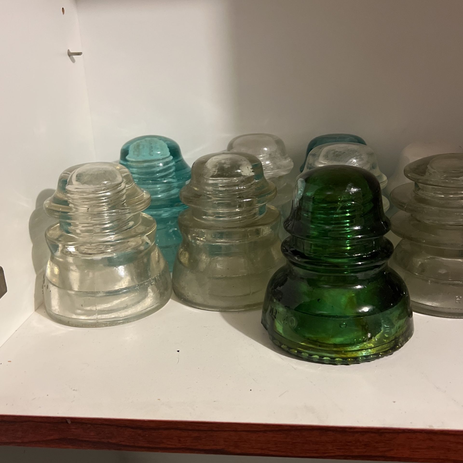 Vintage Glass Insulators