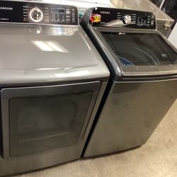 Samsung Washer With Agitator And Dryer Gas Set 