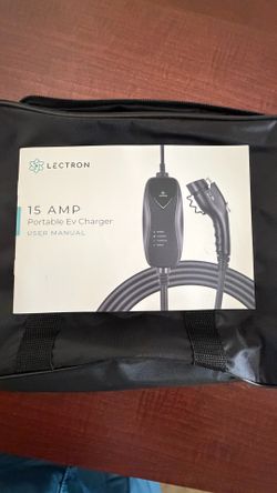 15 AMP Portable EV Charger with Tesla Adapter