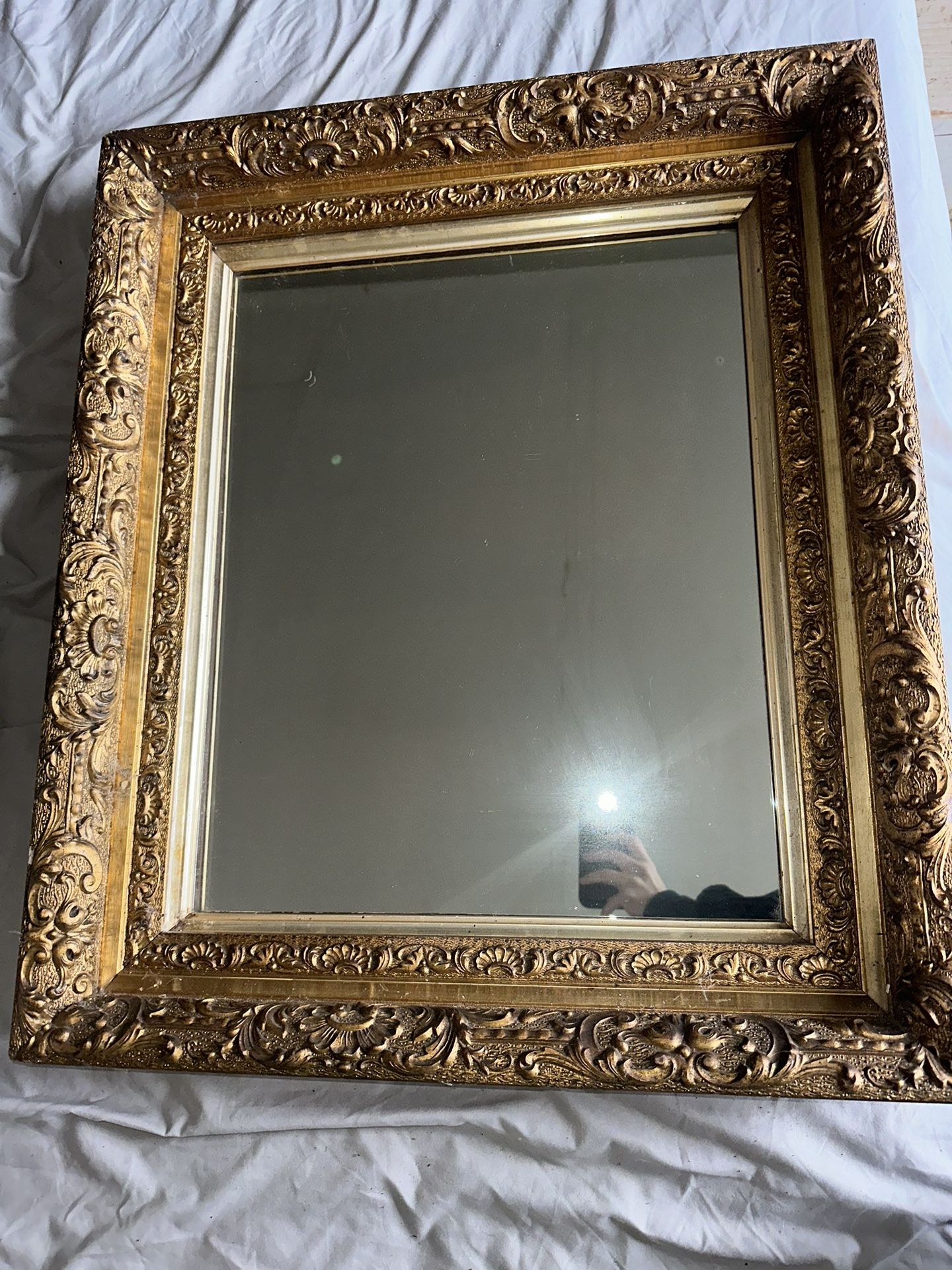 Antique Ornate Mirror