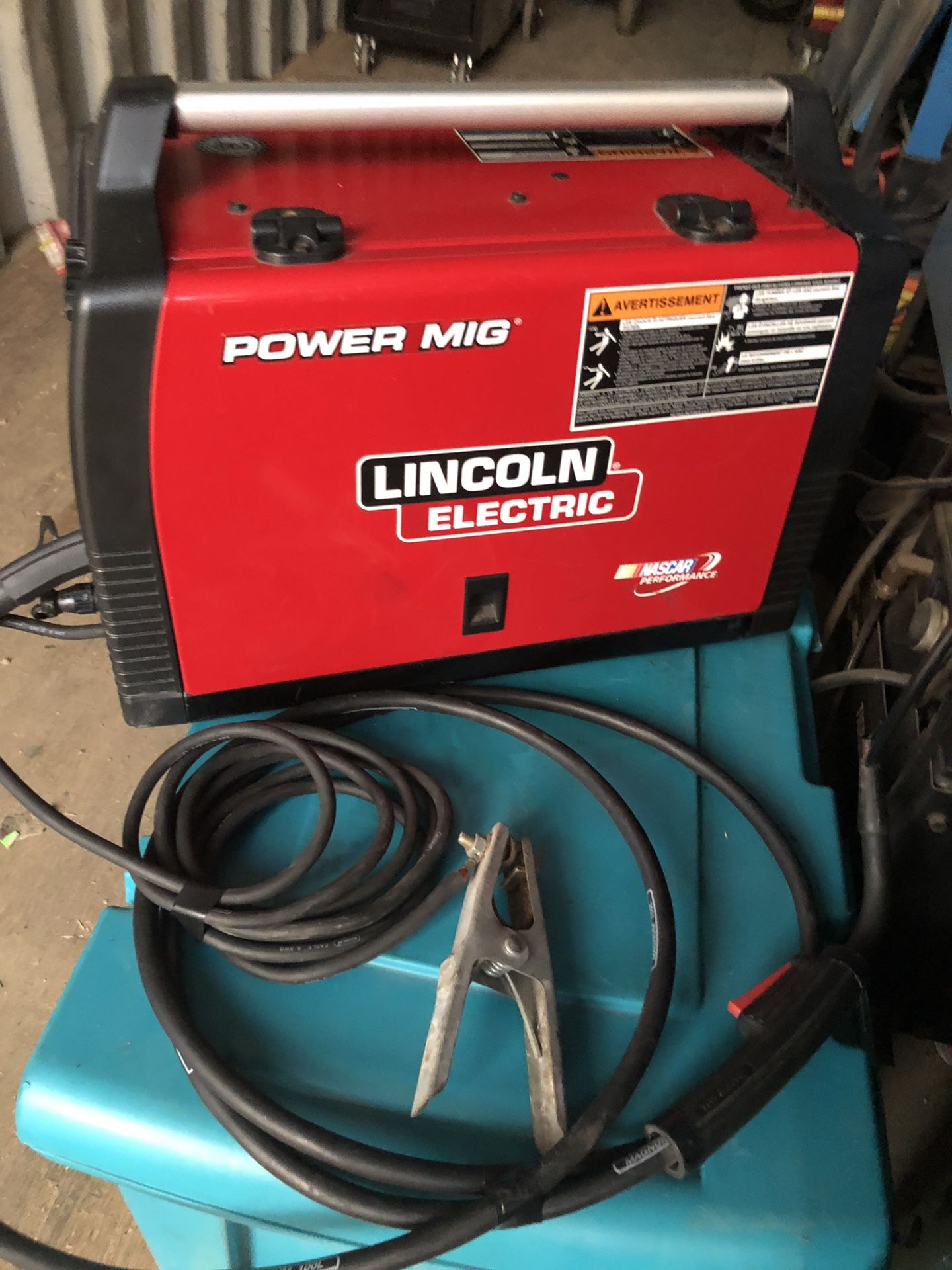 Lincoln Power Mig 180C USA made mig welder for Sale in Riverside, CA