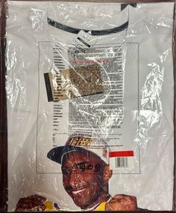 Kobe "Draft Pack" Men's Basketball T-Shirt White Size L $80