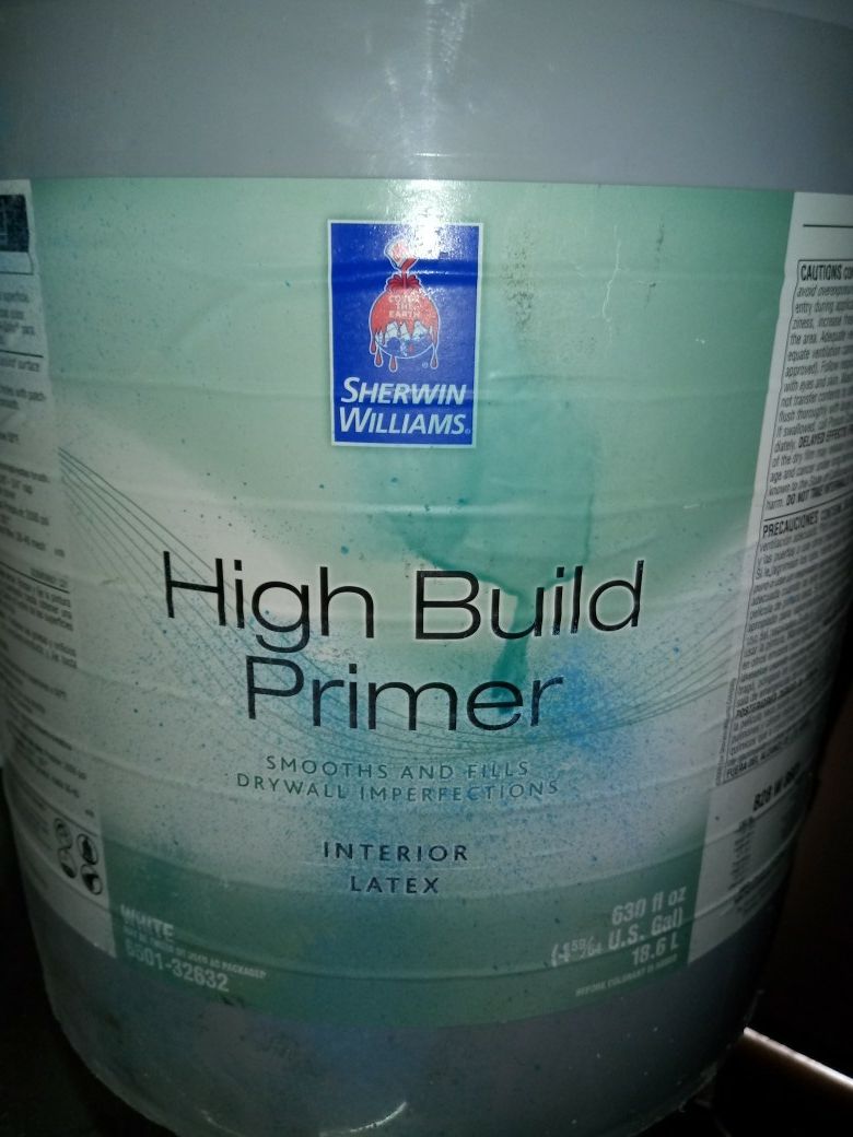 Sherwin williams high build primer