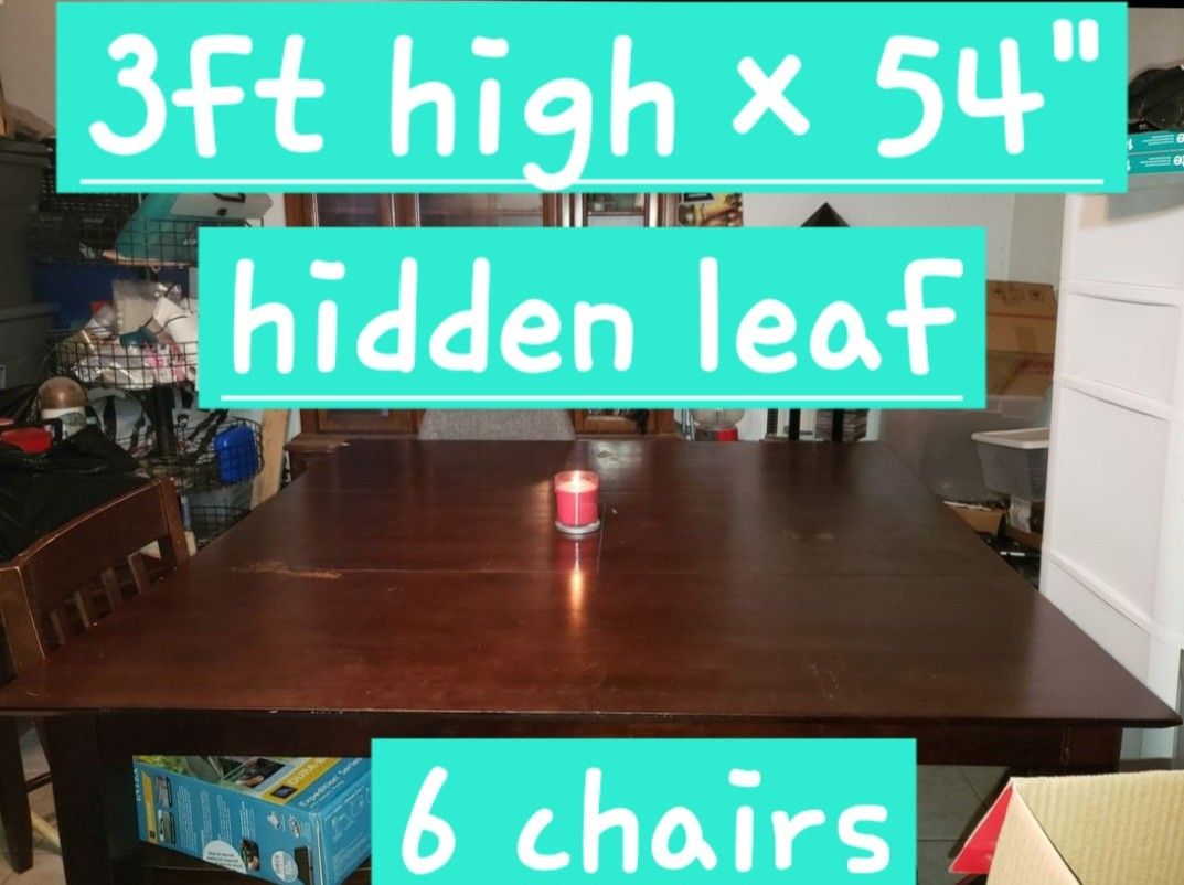 High Kitchen Table 