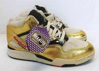The Reebok Pump OG Deadstock Limited Edition Sz 11 Gold Basketball Sneakers