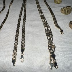 Gold Plated Necklaces And Rings Ask For The Price