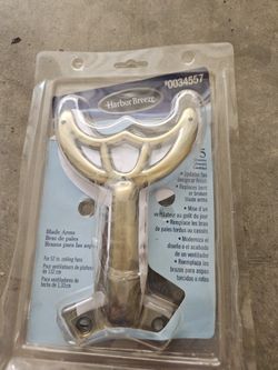 Harbor Breeze ceiling fan blade arms, model number 0034557