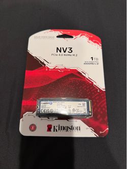 New Kingston NV3 1TB M.2 2280 NVMe SSD. Shoot Me Offer!