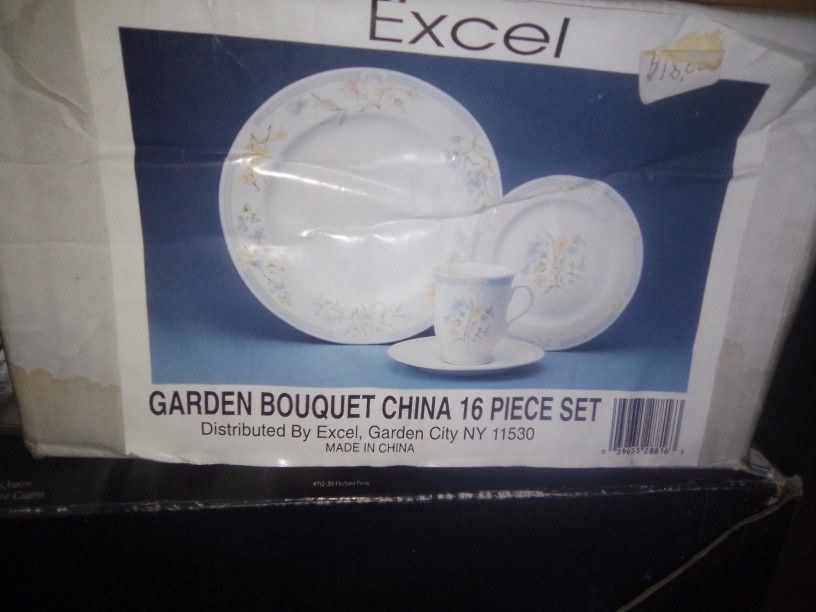 Garden Bouquet China 16 piece Set