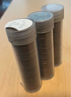 50 wheat cents. 1950’s and 1940s