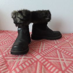 ARIAT Fatbaby Faux Fur Boots Western Cowgirl  7 B