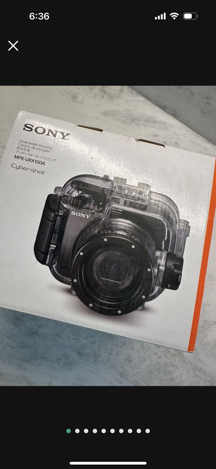 Sony Underwater Camera Housing