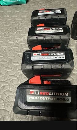 Milwaukee m18 6.0ah high output new