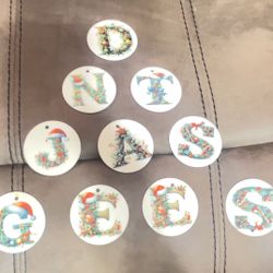 Personalized Ceramic  Ornaments 