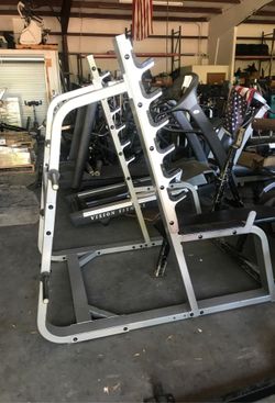 Precor Squat rack
