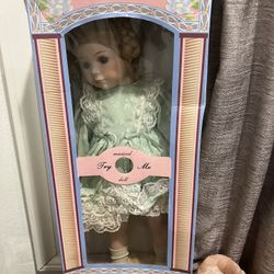 Certified Musical Antique Skye Doll