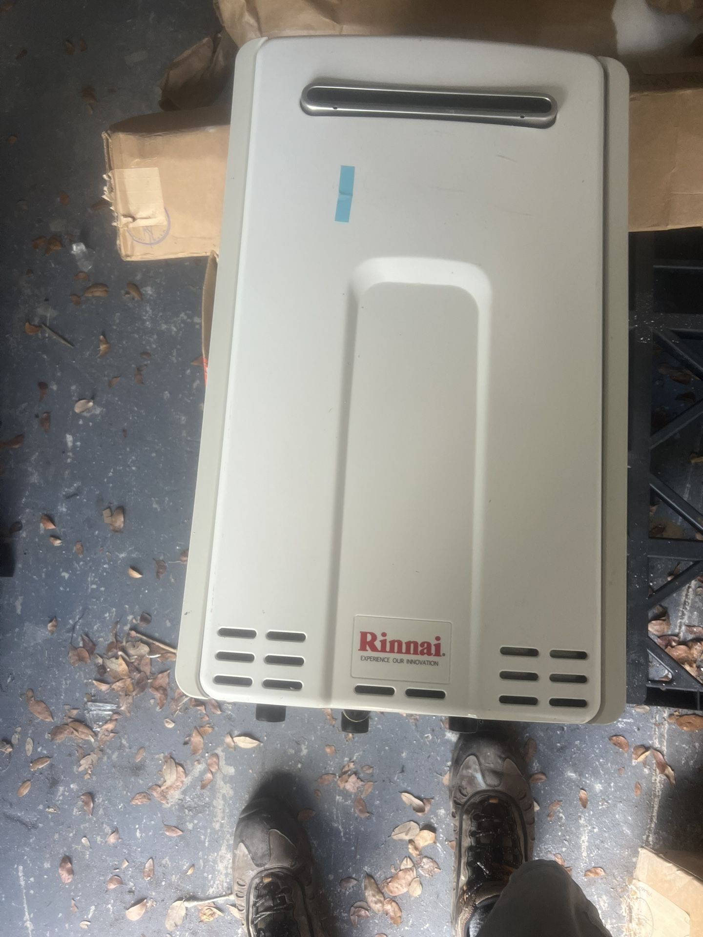 Rinnai tankless water heater