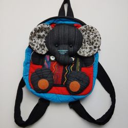 Elephant Soft Small Backpack Childs Unisex 3D and Unique