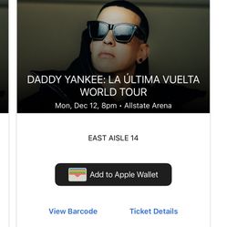 Daddy Yankee Chicago Tickets 