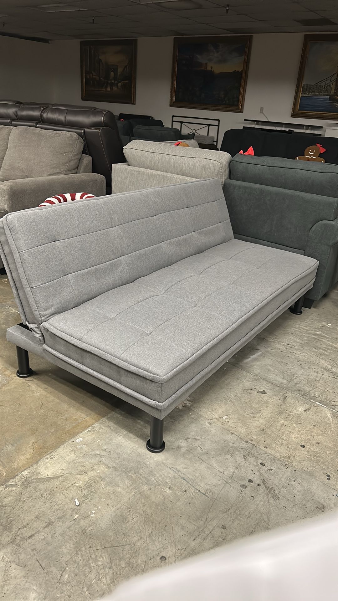 PRICE DROPPED! Grey sofa sleeper OfferUp Special Sale!