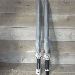 Nerf N-Force Vendetta toy Double Blade 2 Foam Swords Cosplay Weapons