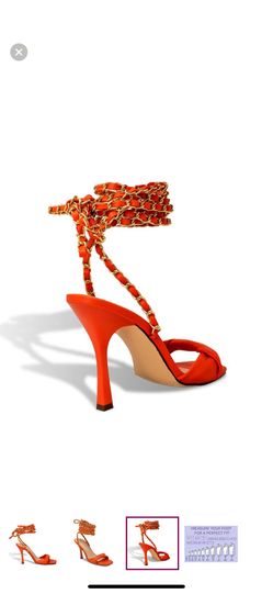 New Orange Fashion Sandals 