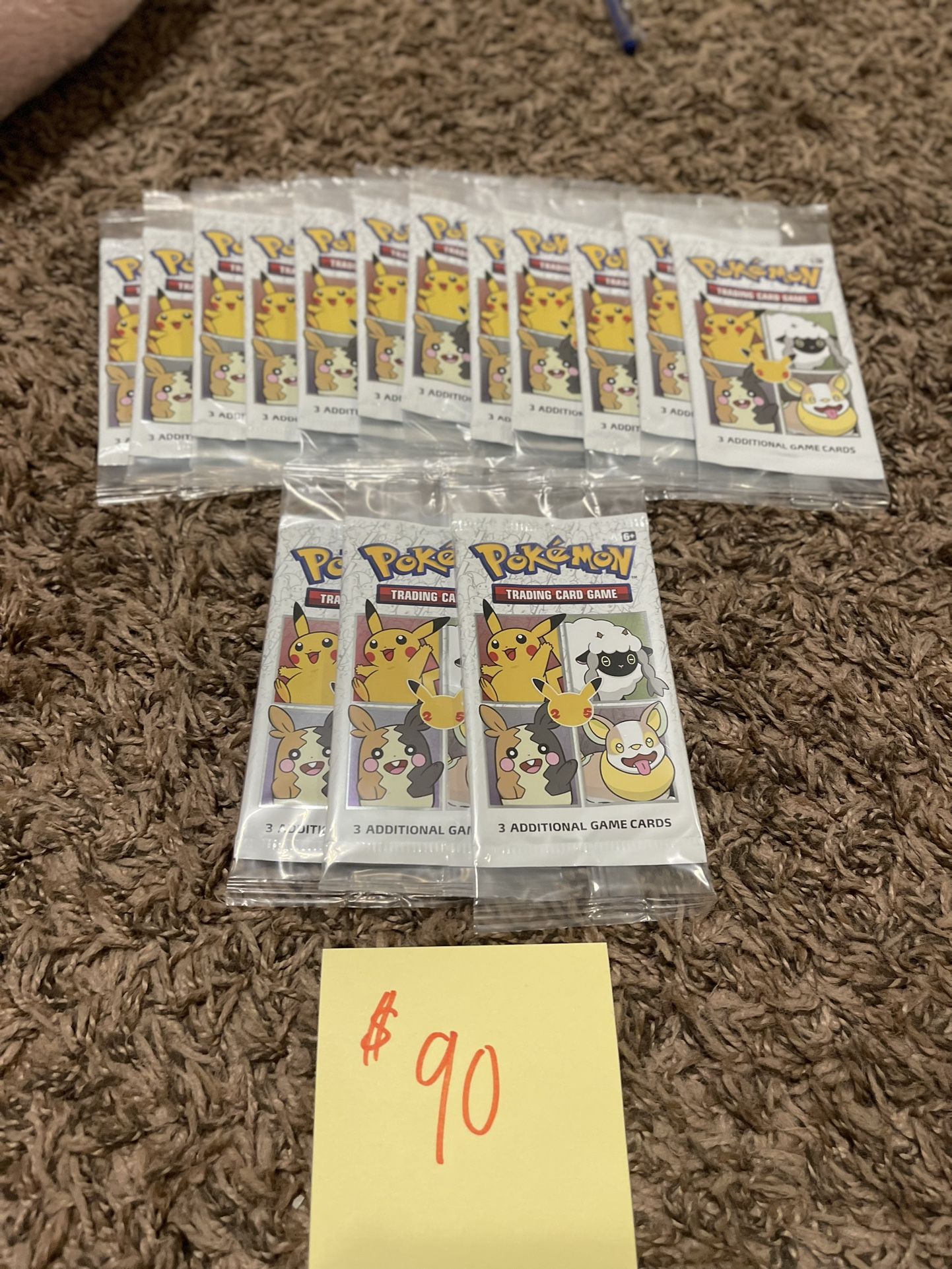 Kellog Creal 15 Pack Pokémon Cards