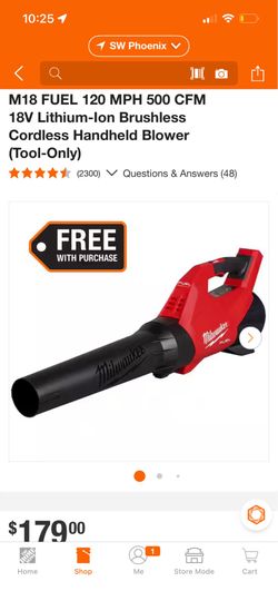 Milwaukee M18 Fuel Blower
