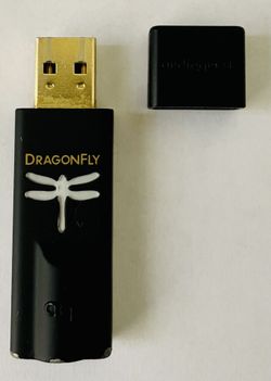 AudioQuest DragonFly Black v1.5 Plug-in USB DAC + Preamp