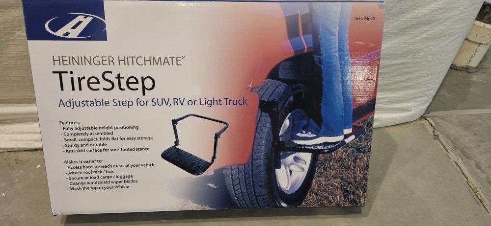 Truck And Rv Tire Step