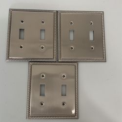 Double Switch Face Plates