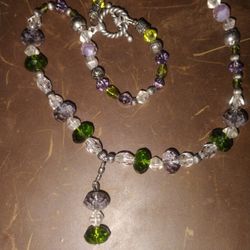 Collar Artisan Glass Necklace