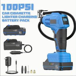 (NEW) PSI 100 Cordless Tire Inflator