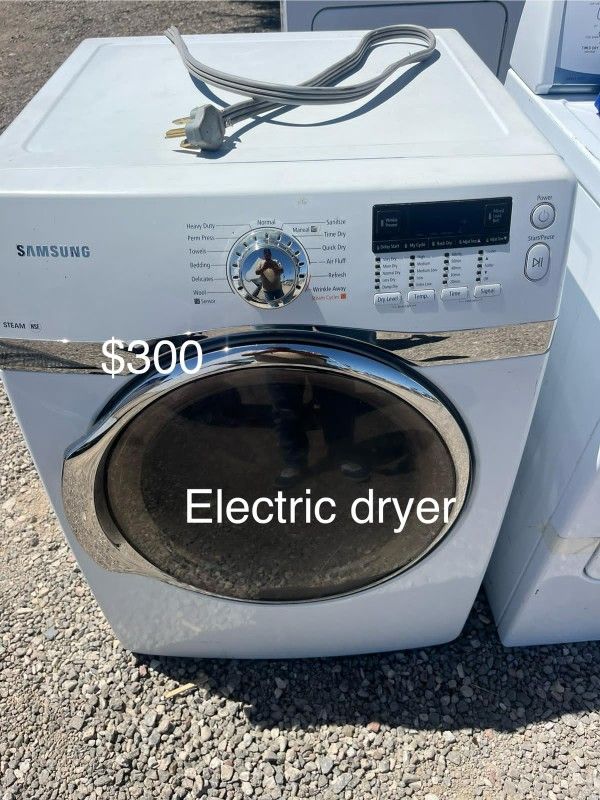 (Used normal wear) beautiful Samsung Dryer(4 Months Warranty)