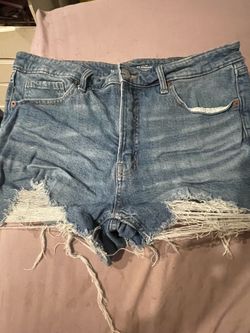 Old navy high rise jean shorts