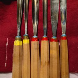 Title:
6pc Wood Chisel Set – Made in Italy – Woodworking Tools