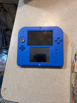 Nintendo 2DS Handheld System Blue  All included