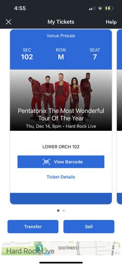 Pentatonix - Lower Level Tonight Hard Rock