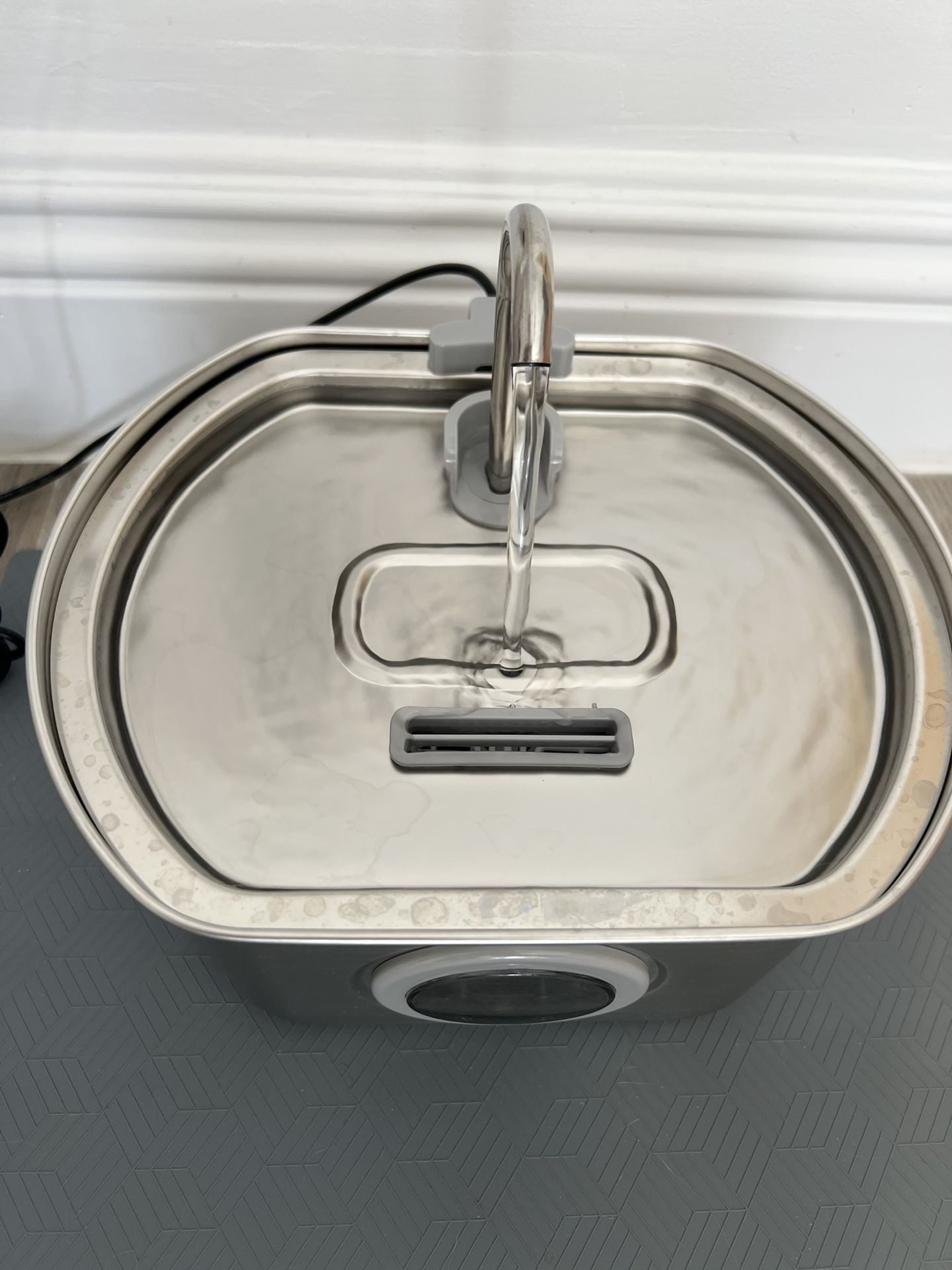Cat Water Fountain 108oz/3.2L. Stainless Steel