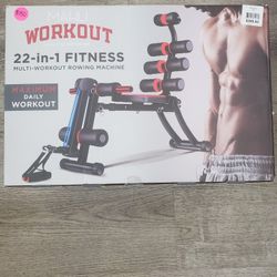 Multi Workout Rowing Machine 