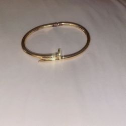 cartier Gold Bangle Bracelet (OBO)