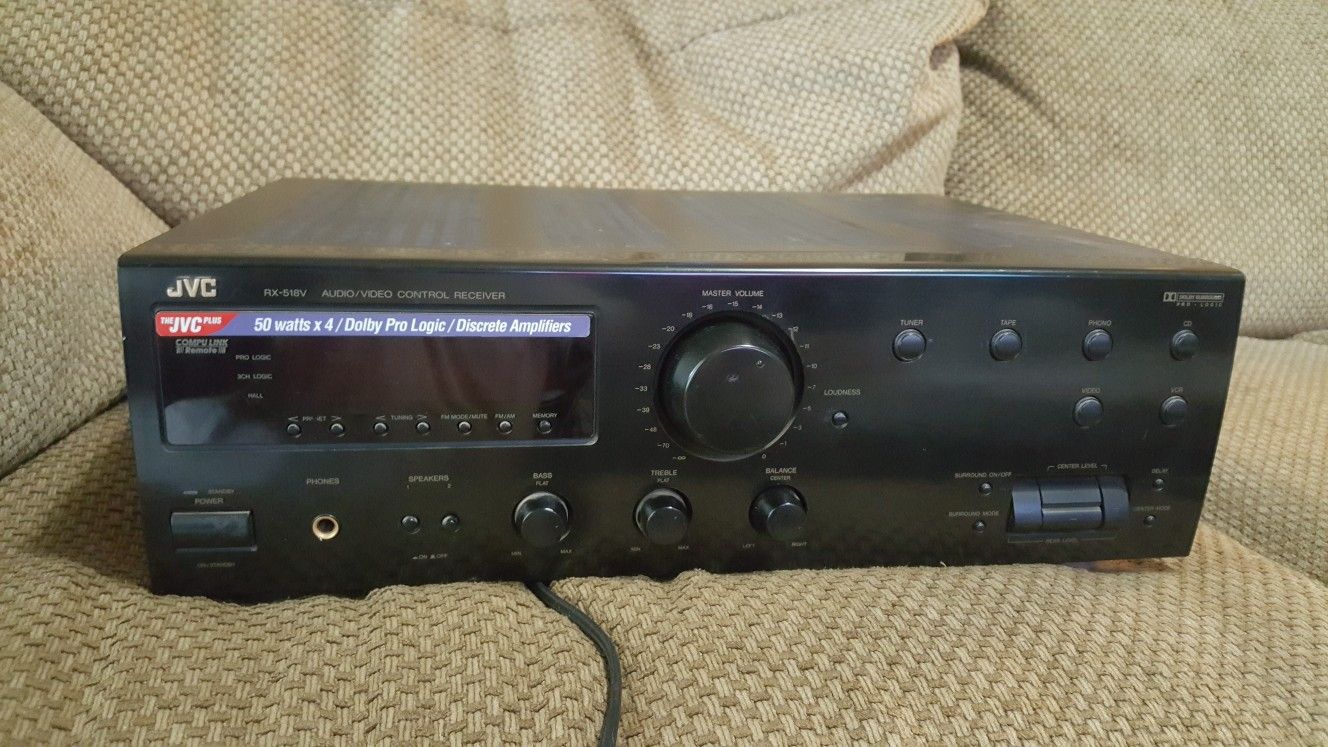 JVC RX-518V Audio Video Control receiver