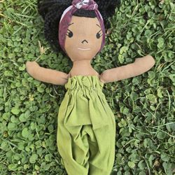 Harperiman 14" Imani Handmade Linen Doll