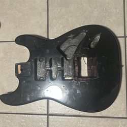 Stratocaster body for Floyd Rose with locking straps