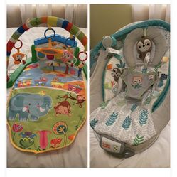 Baby Bounce Chair and Musical Playmat 