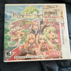 Rune Factory 4 3DS
