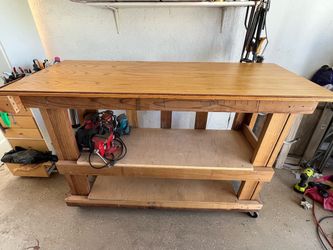 Workbench or Tool Bench + Storage